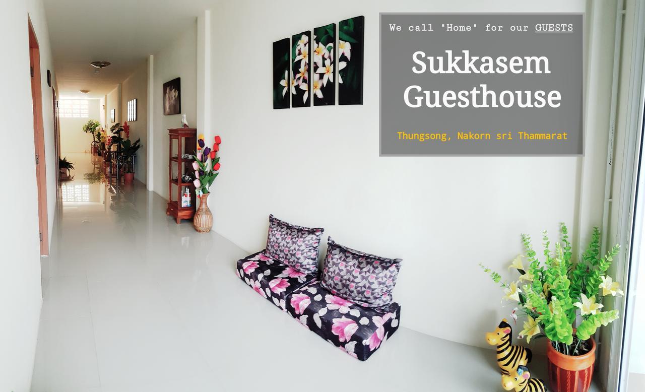 Sukkasem Guesthouse Thungsong Thung Song Zewnętrze zdjęcie